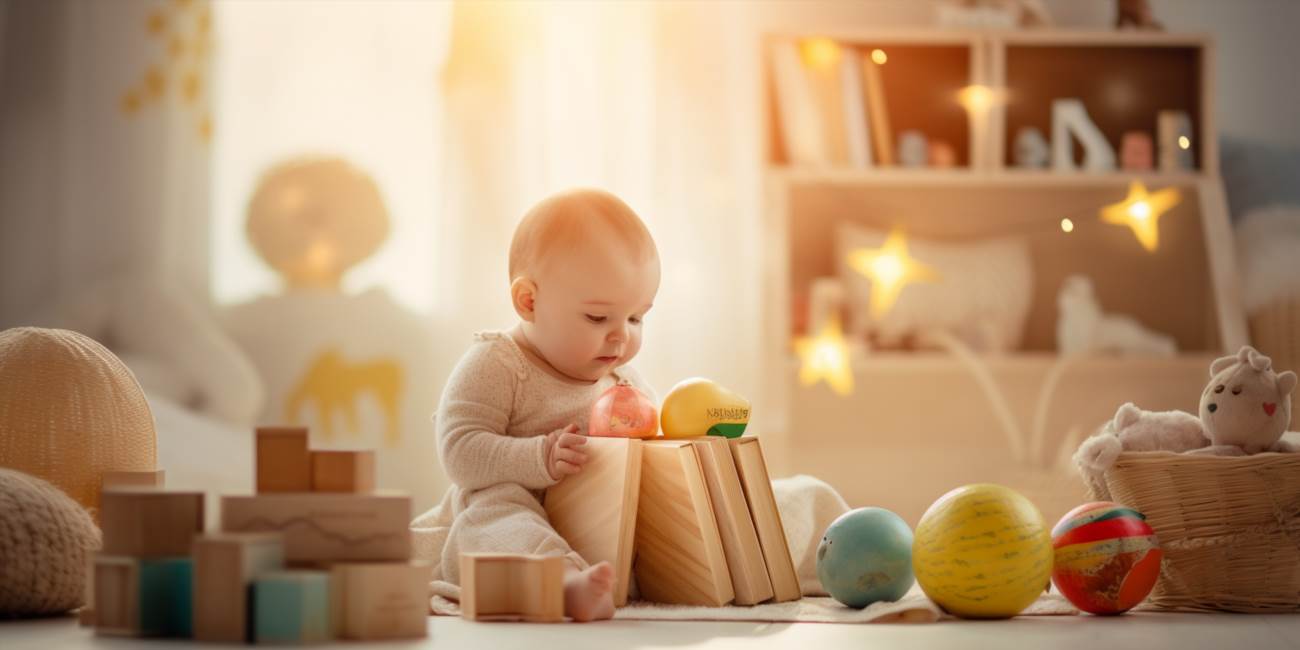 Zabawki montessori dla niemowląt